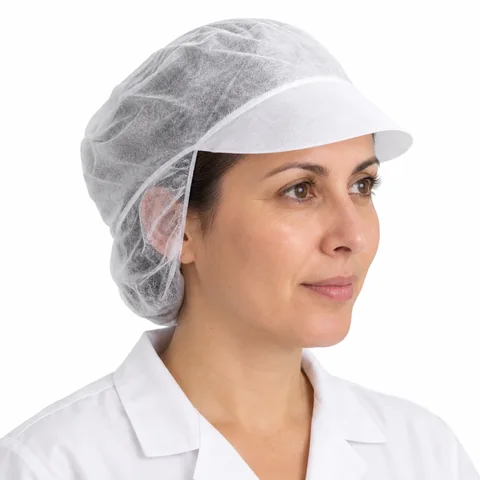 Peaked Snood Cap
