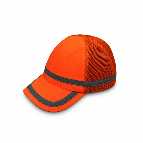 Reflective Mesh Bump Cap