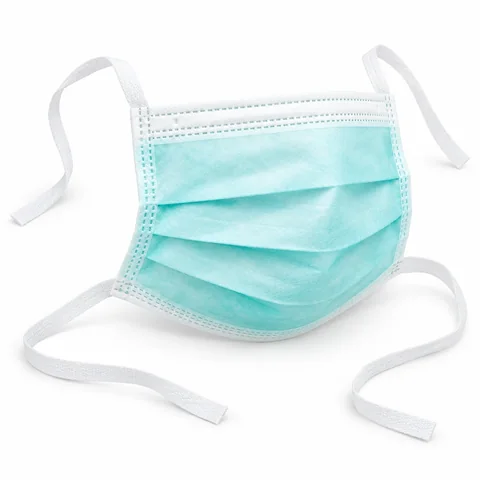 3-Ply Tie-On Surgical Face Mask