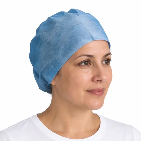 Elastic-Back Surgical Cap