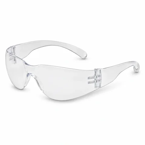 Clear Wraparound Safety Glasses