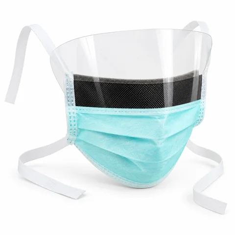 Face Mask with Eye Shield