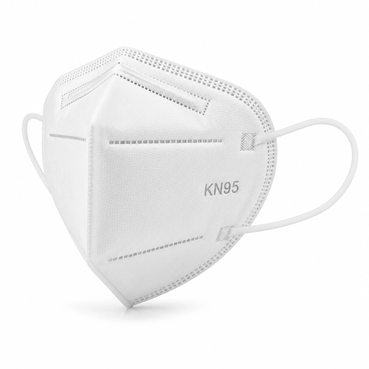 Fold-Flat Disposable Respirator Mask