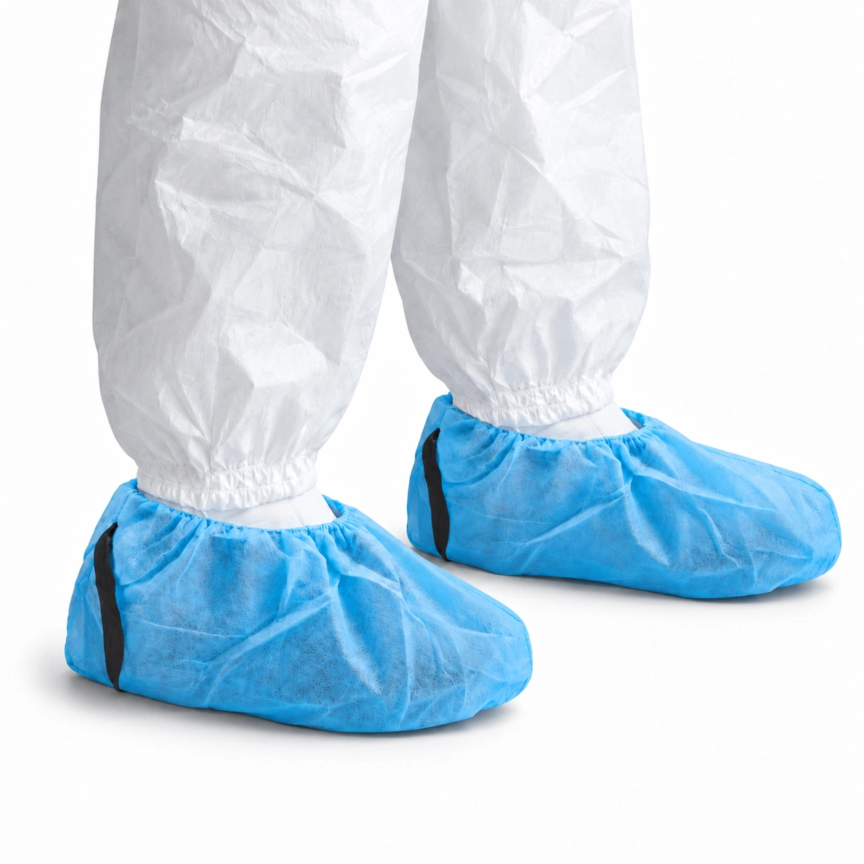 PP Shoe Covers with Conductive Strap