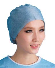 Elastic-Back Surgical Cap