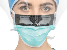 Face Mask with Eye Shield