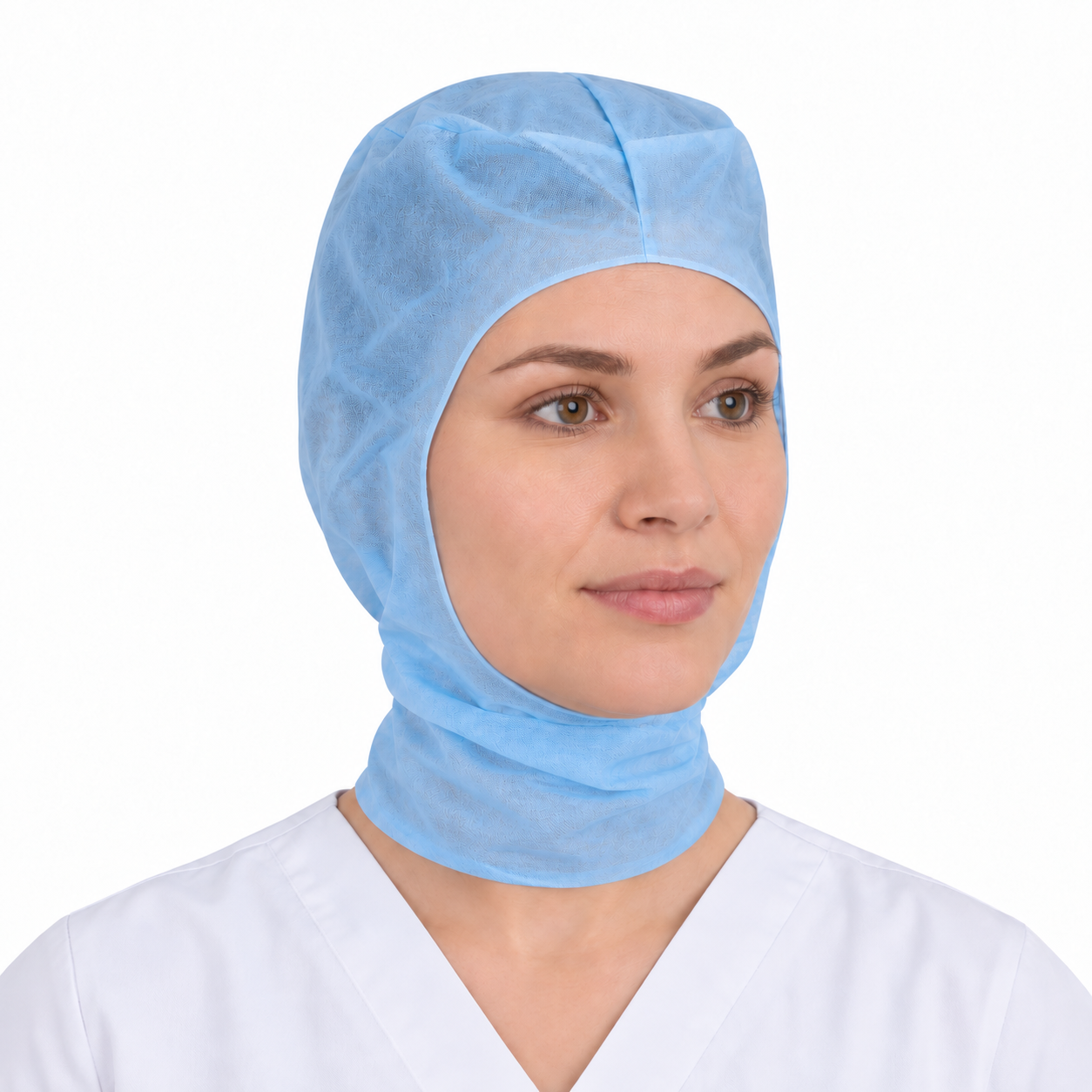 Surgical Hood with Ties — view 2