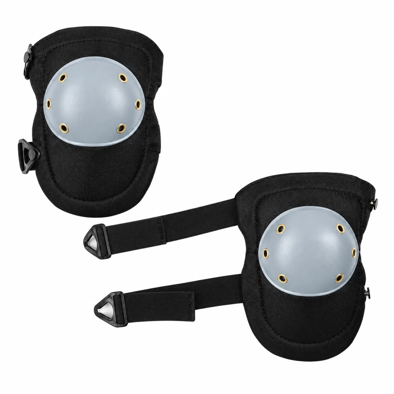 Quick-Release Hard Cap Knee Pads