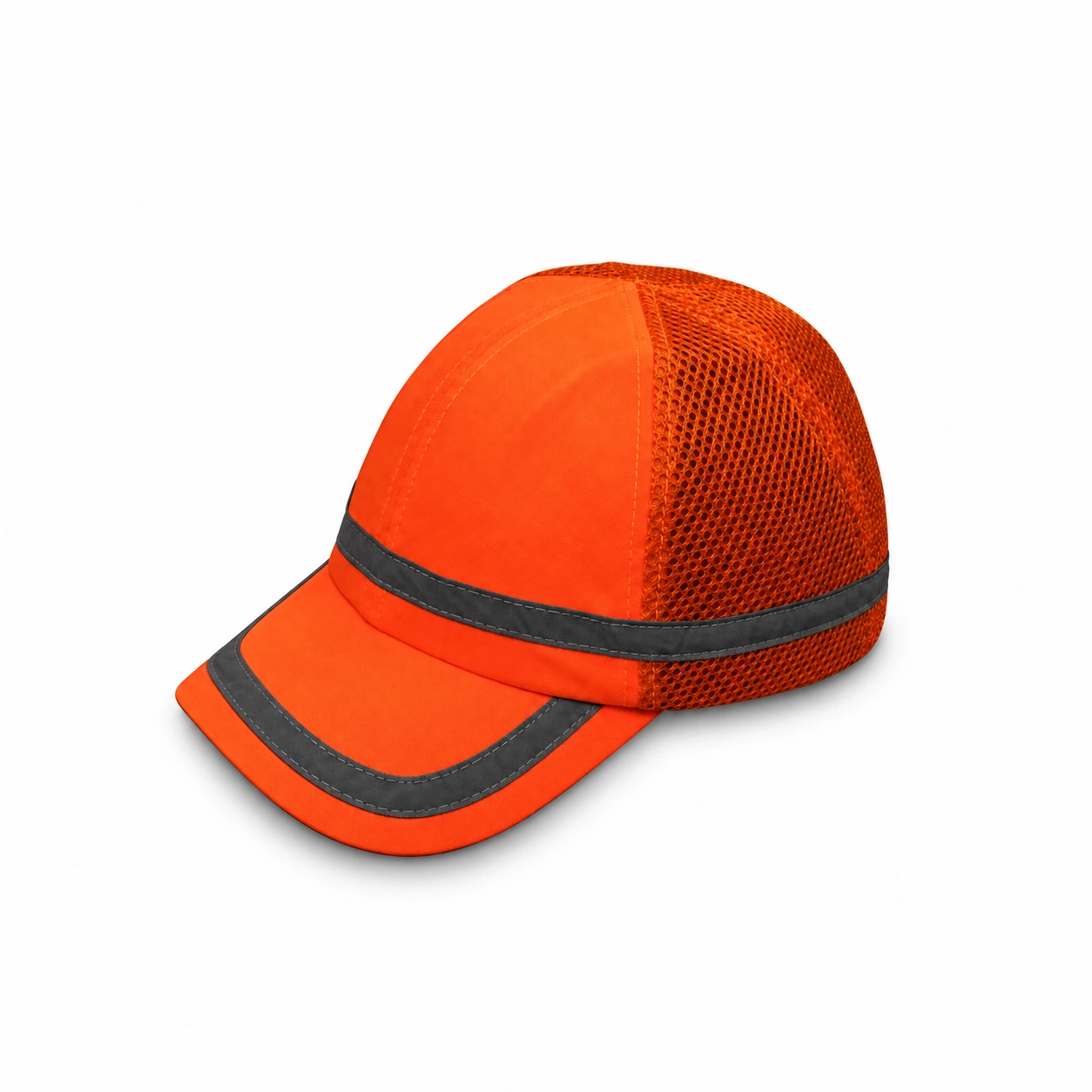 Reflective Mesh Bump Cap