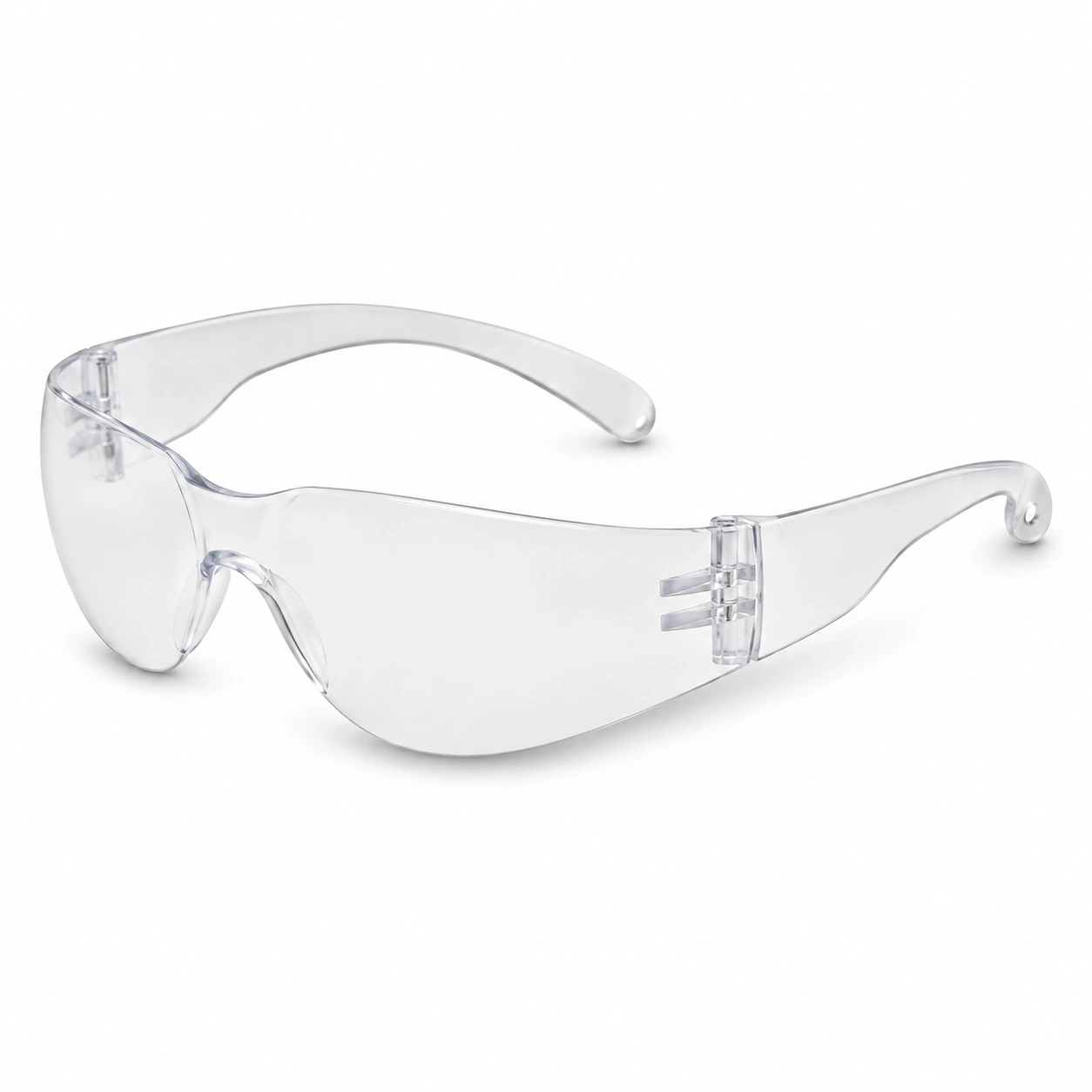 Clear Wraparound Safety Glasses