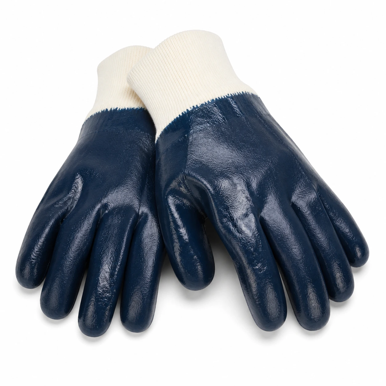Fully Coated Nitrile Oil-Resistant Gloves