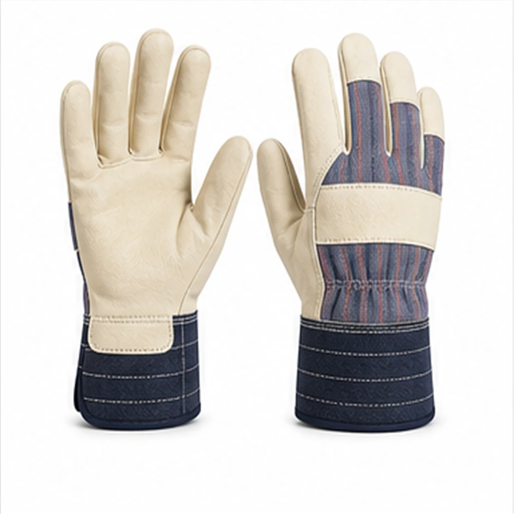 Leather Palm Work Gloves